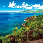 Ilha de Mahé em Seychelles