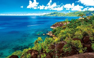 Ilha de Mahé em Seychelles